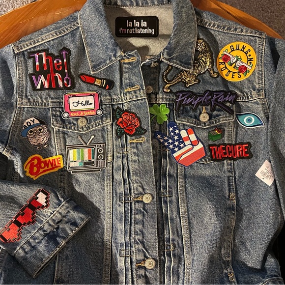 LALA NOT LISTENING Jackets & Coats Handmade Lala Not Listening Rock